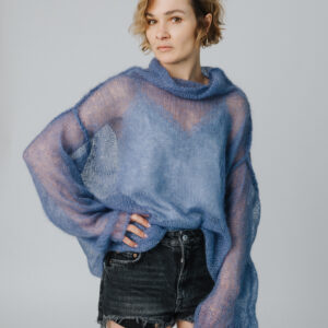 Golf mgiełka wykonany z moheru (Aurora 1)